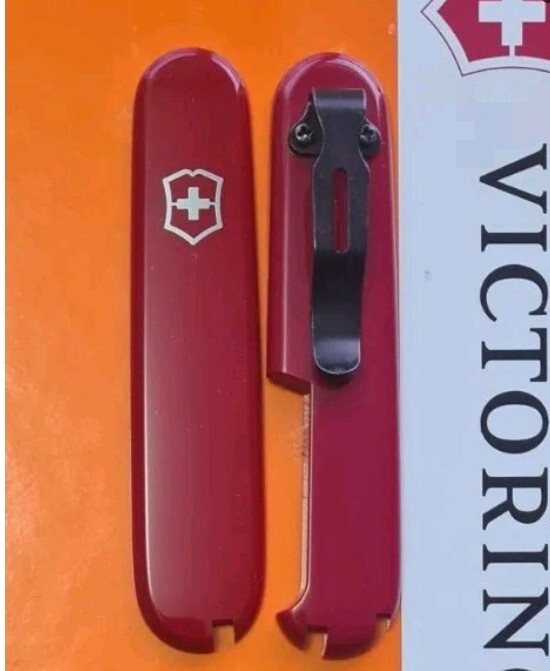New Victorinox 91mm Scales with clip (Various Colours & Clips)