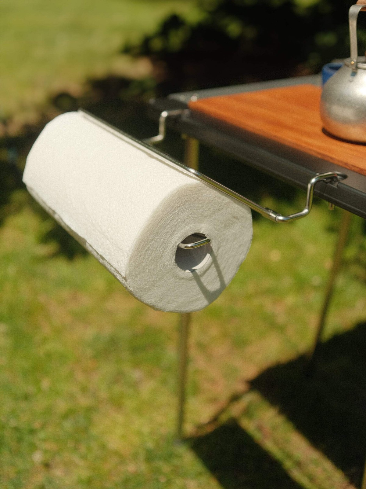 Paper Towel Holder for Snow Peak IGT Iron Grill Table