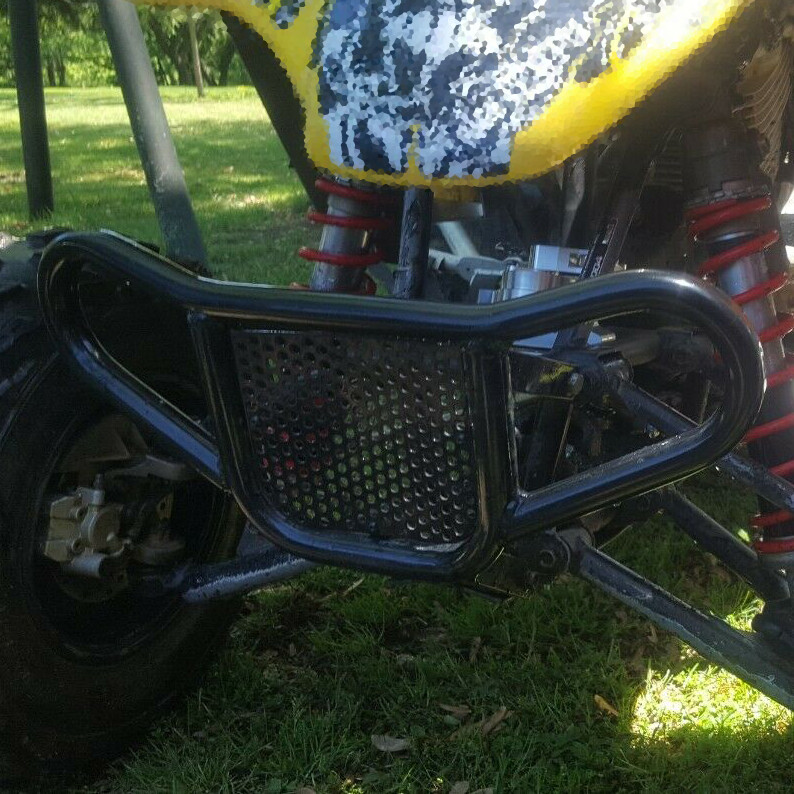 Aluminum Black Front Bumper for Honda TRX 450R 450ER 400EX 400X ATV 2009-2014