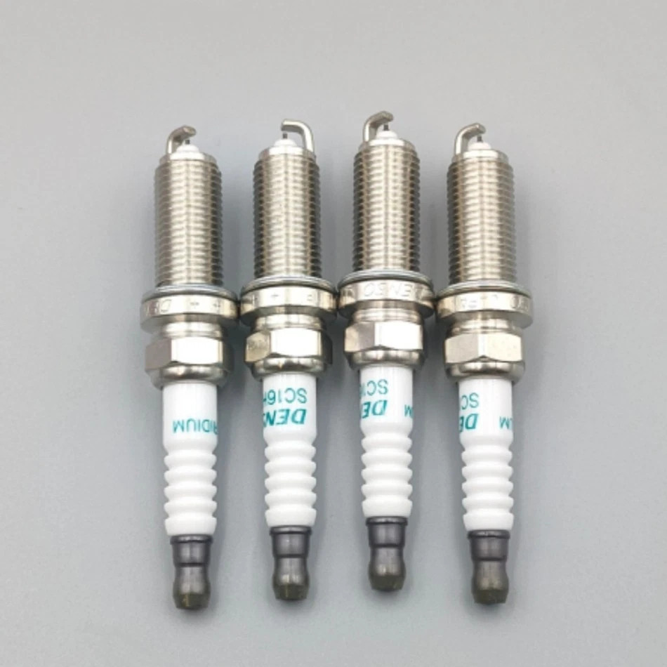 4x OEM 90919-01275 Iridium Spark Plugs SC16HR11 for Corolla Prius Scion Toyt
