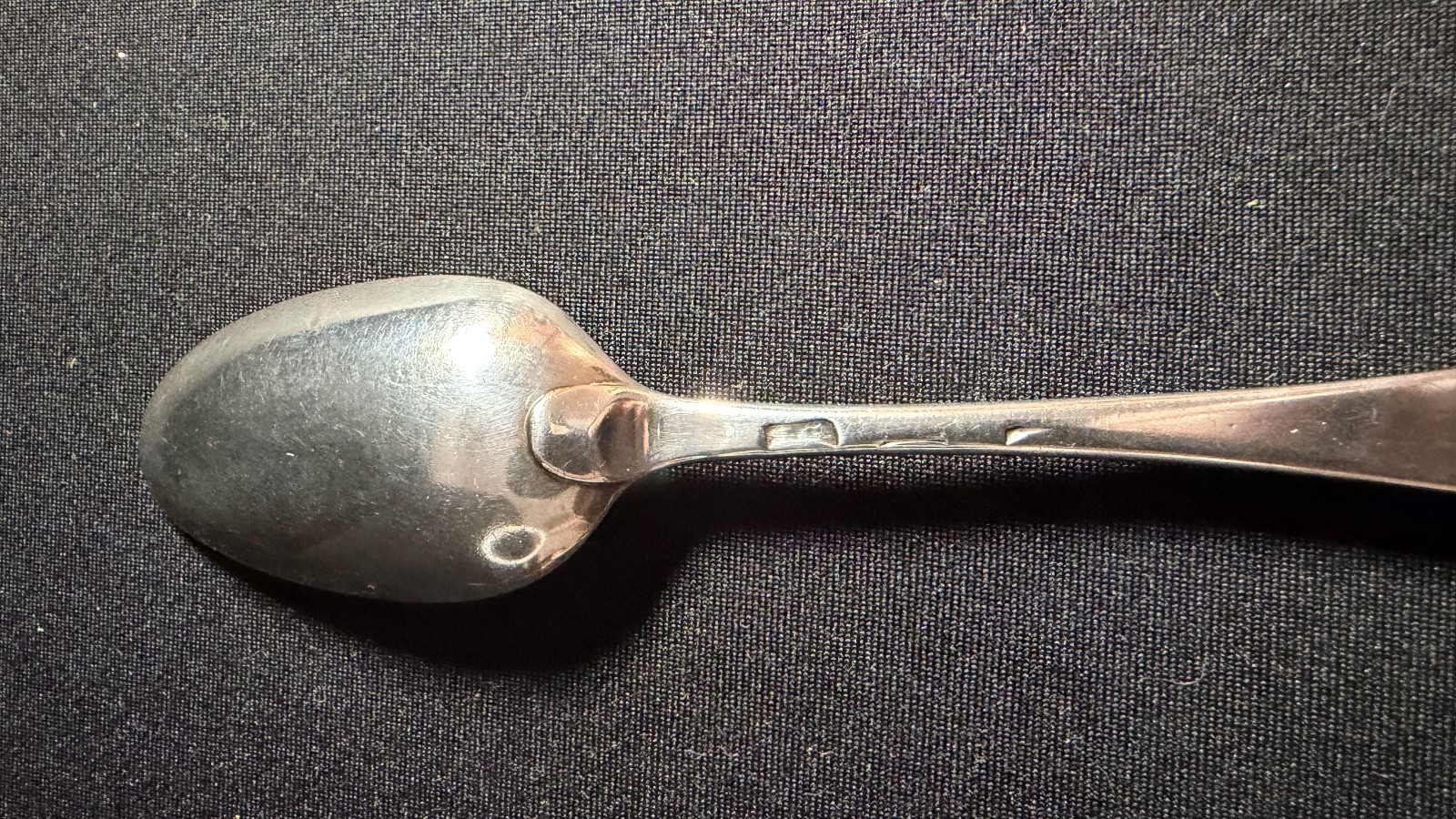 Circa 1710 English Britannia Hanoverian Spoon Crested