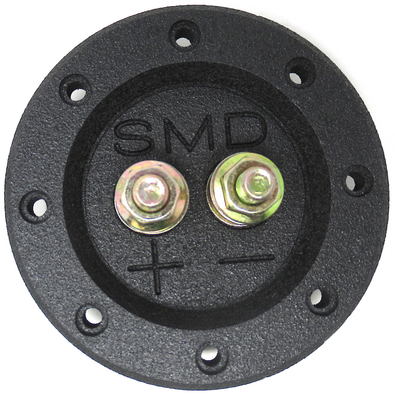 Steve Meade SMD Single Box Terminals Heavy Duty Grade 8 Hardware PVC Black