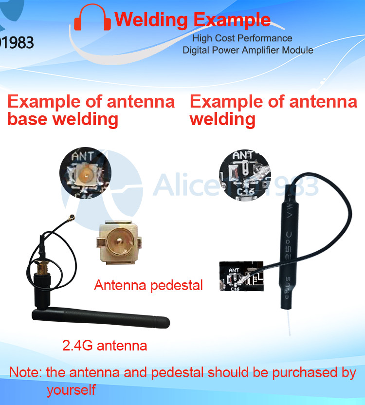 ZK-MT21 2.1Channel Bluetooth Audio Power Amplifier Board Subwoofer 50W*2+100W US