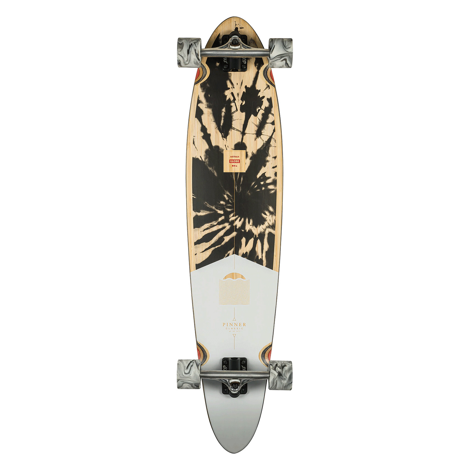 Globe Longboard Pinner Classic Bamboo/Black Dye 9" x 40"