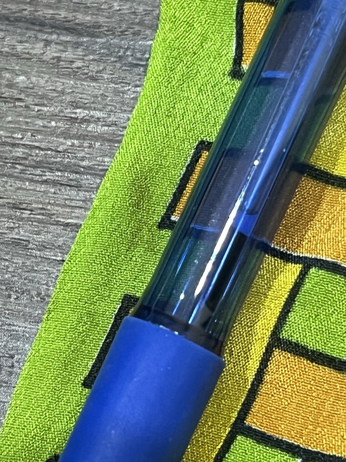 Vintage Unbranded Rectangle Woven Basket Pattern Bows Green Yellow Orange Scarf