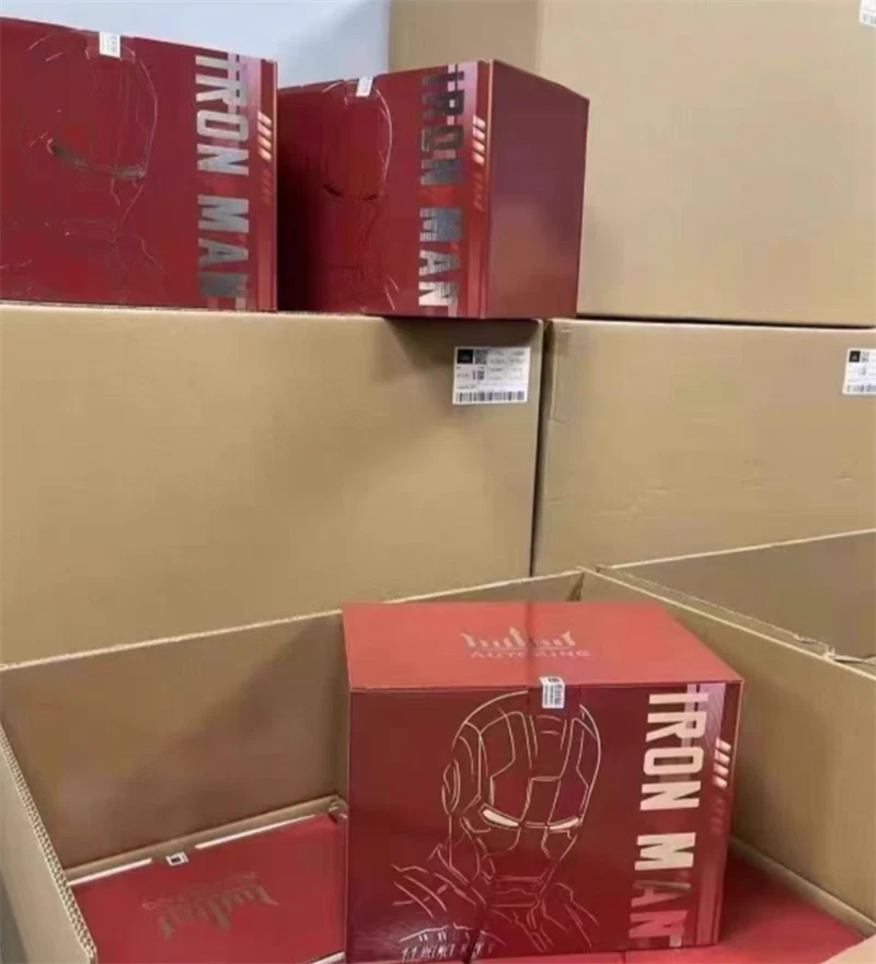 US! 1:1 Autoking Iron Man MK5 Helmet Mask Wearable Voice-control Transform Mask