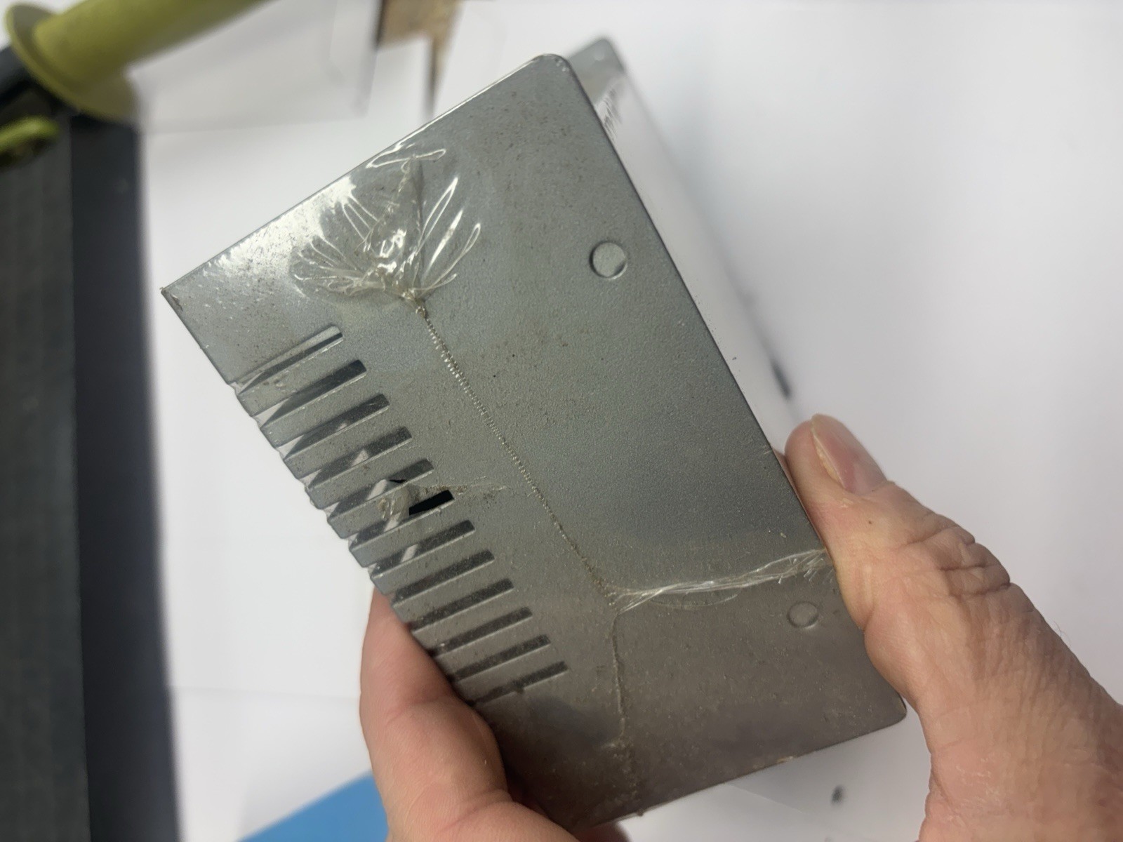 Vintage Radio Shack Deluxe Metal Utility Cabinet New In Box Model 270-228 NOS