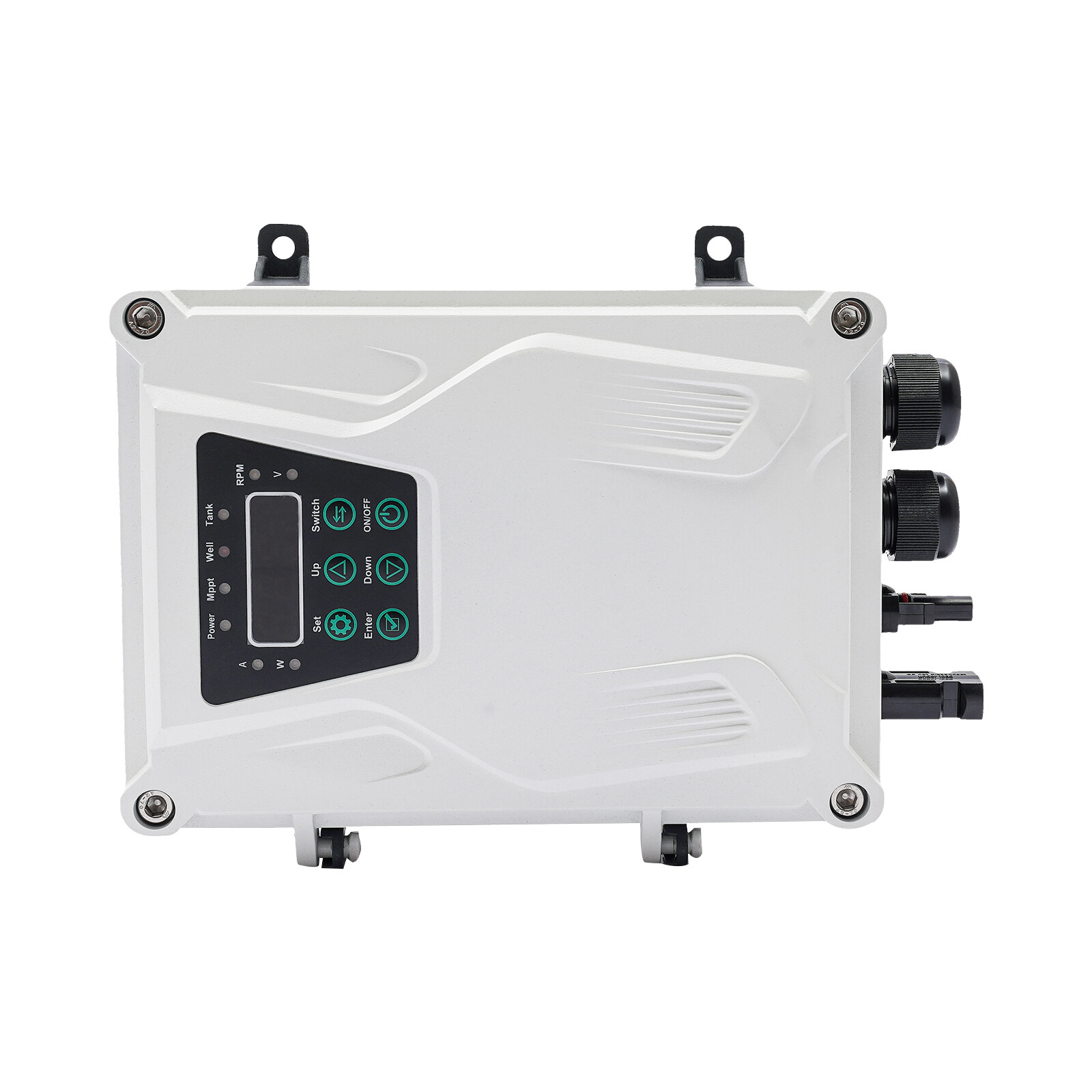 3in 24V DC Deep Well Solar Water Pump Submersible Max Head 100m/ 328ft+MPPT 270W