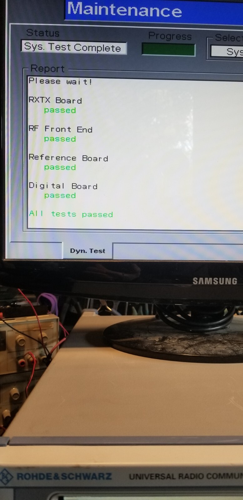 Universal Radio Communication Tester R&S CMU200 TESTED! Bluetooth 2.6 GHz BW SPA