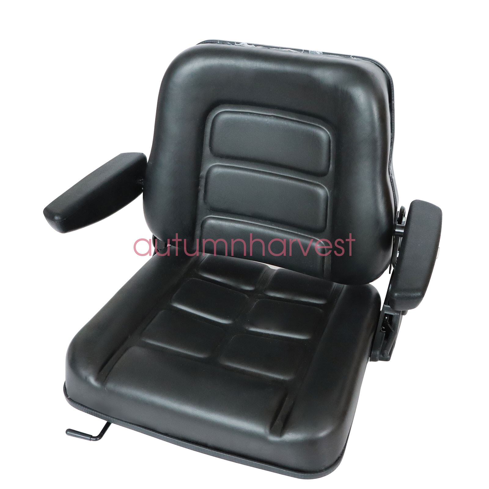 Universal Lawn Mower Tractor Seat Forklift Seat Adjustable With Armrest