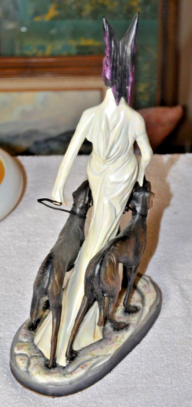 Michael Sutty , Lady "Diana" Porcelain Figurine Ltd Edition Hand Paint 16"-