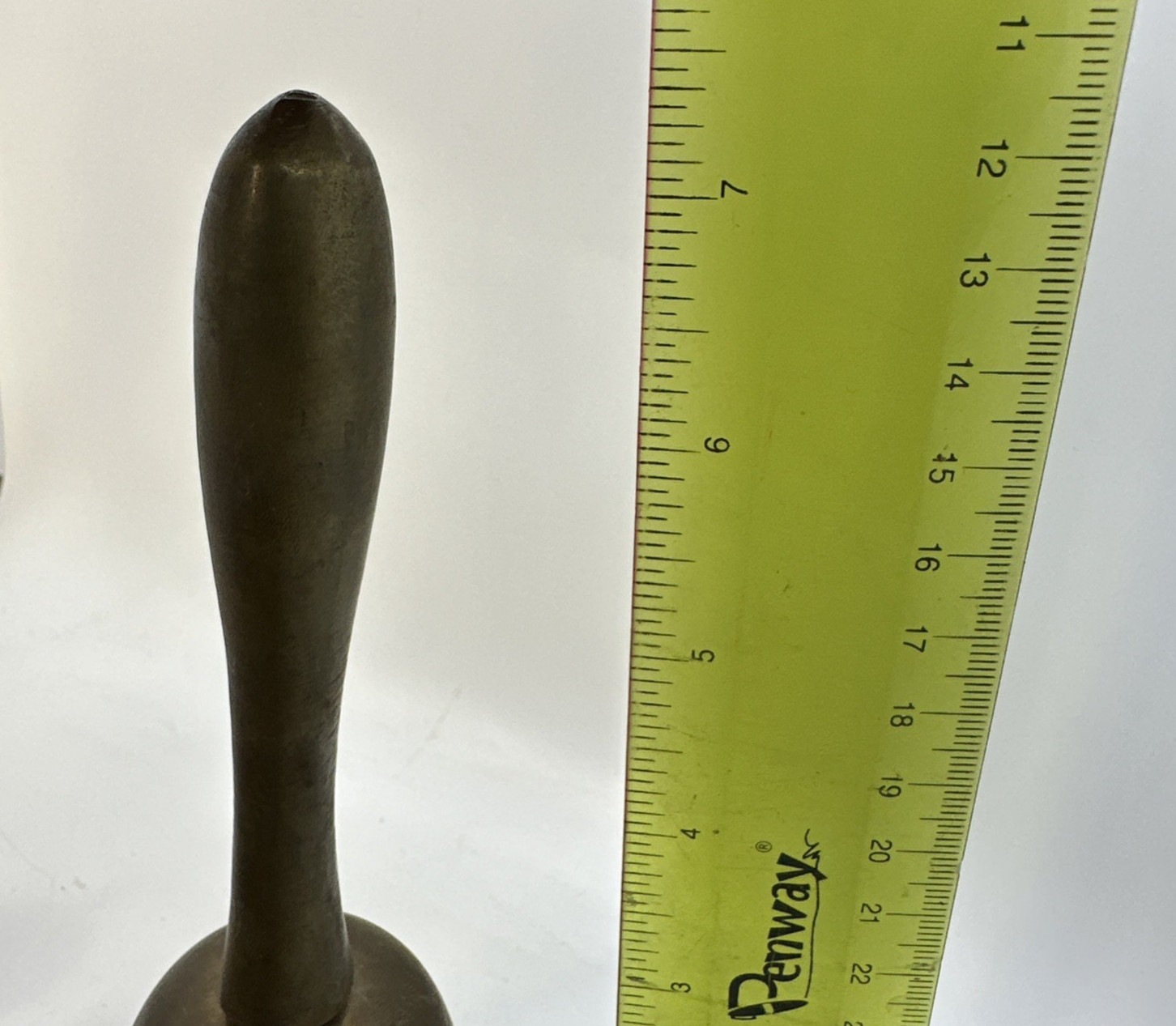 Lot of 11 Vintage Antique Hand Bell Mixed Estate Etched Fish Brass Lady Woman