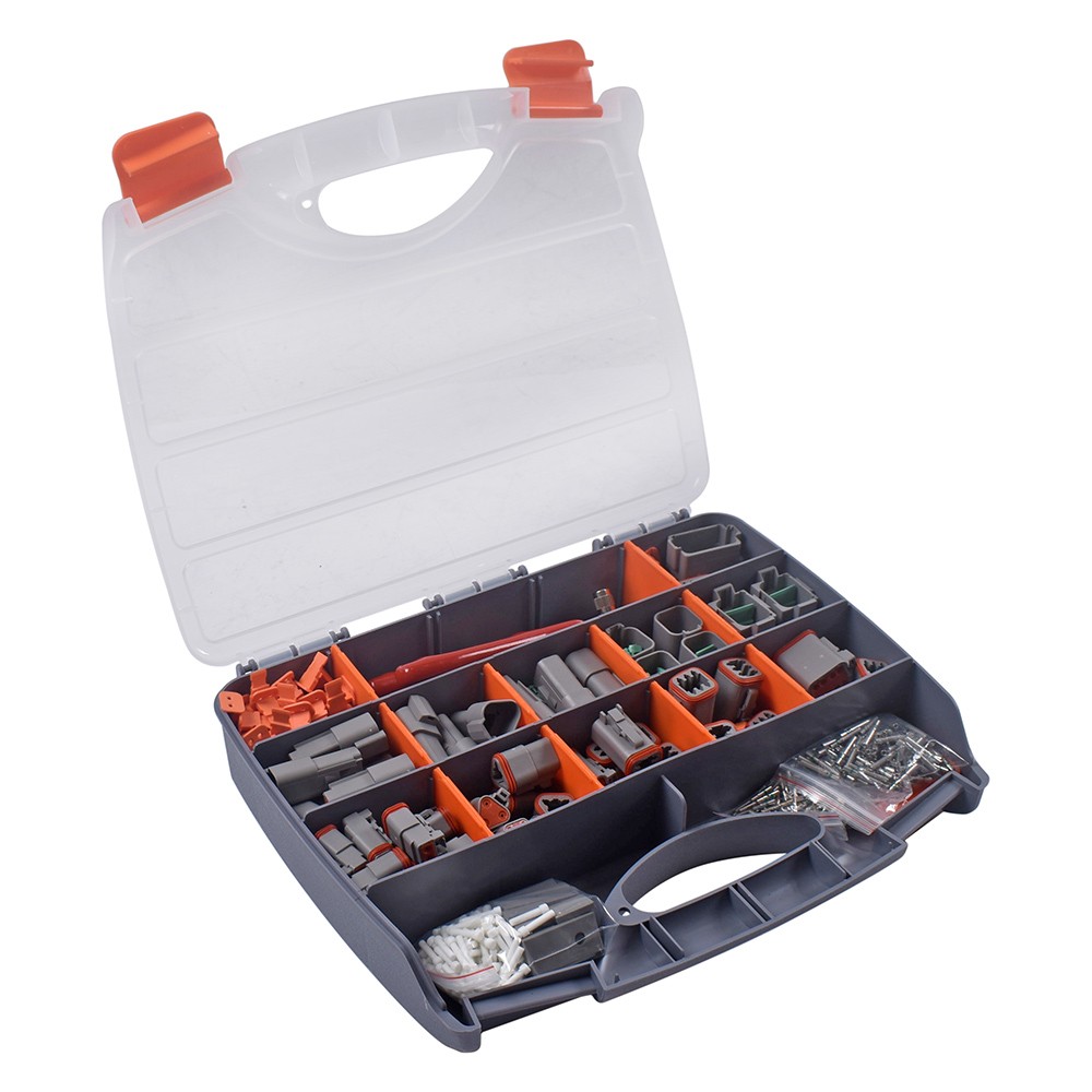 US Deutsch DT Connector Plug Kit 1750PCS With Crimp Tool Automotive #DT-KIT3-TR
