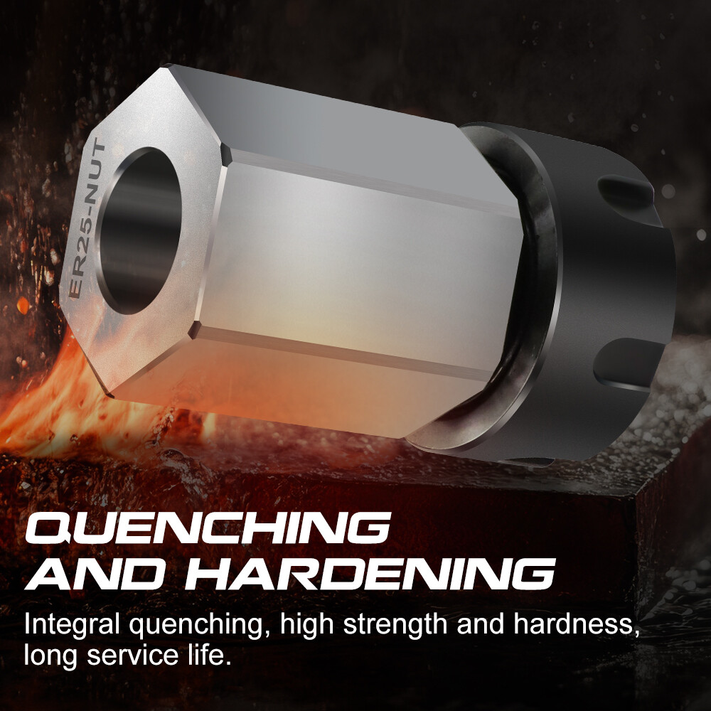 ER25 ER32 ER40 Square Hex Spring Collet Block Chuck Holder for CNC Lathe Machine