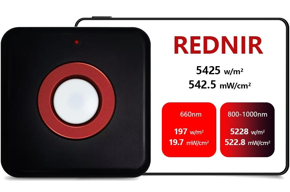 VBR-REDNIR Meter,Test The Irradiance Intensity for 660nm Red Light 850nm