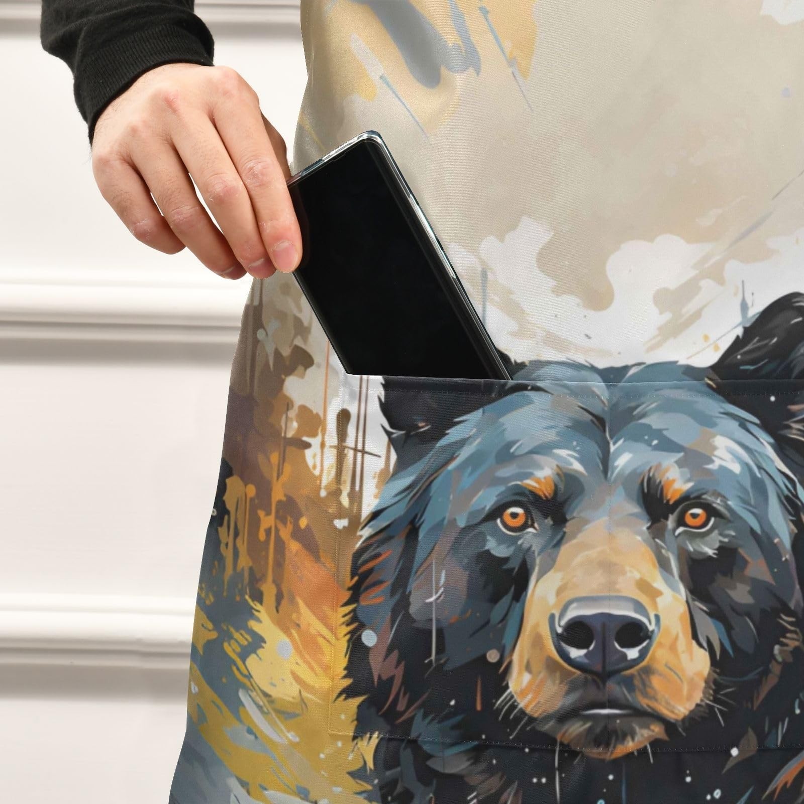 Kitchen Aprons for Cooking Women with Pockets Waterproof Apron Juneteenth 19t...