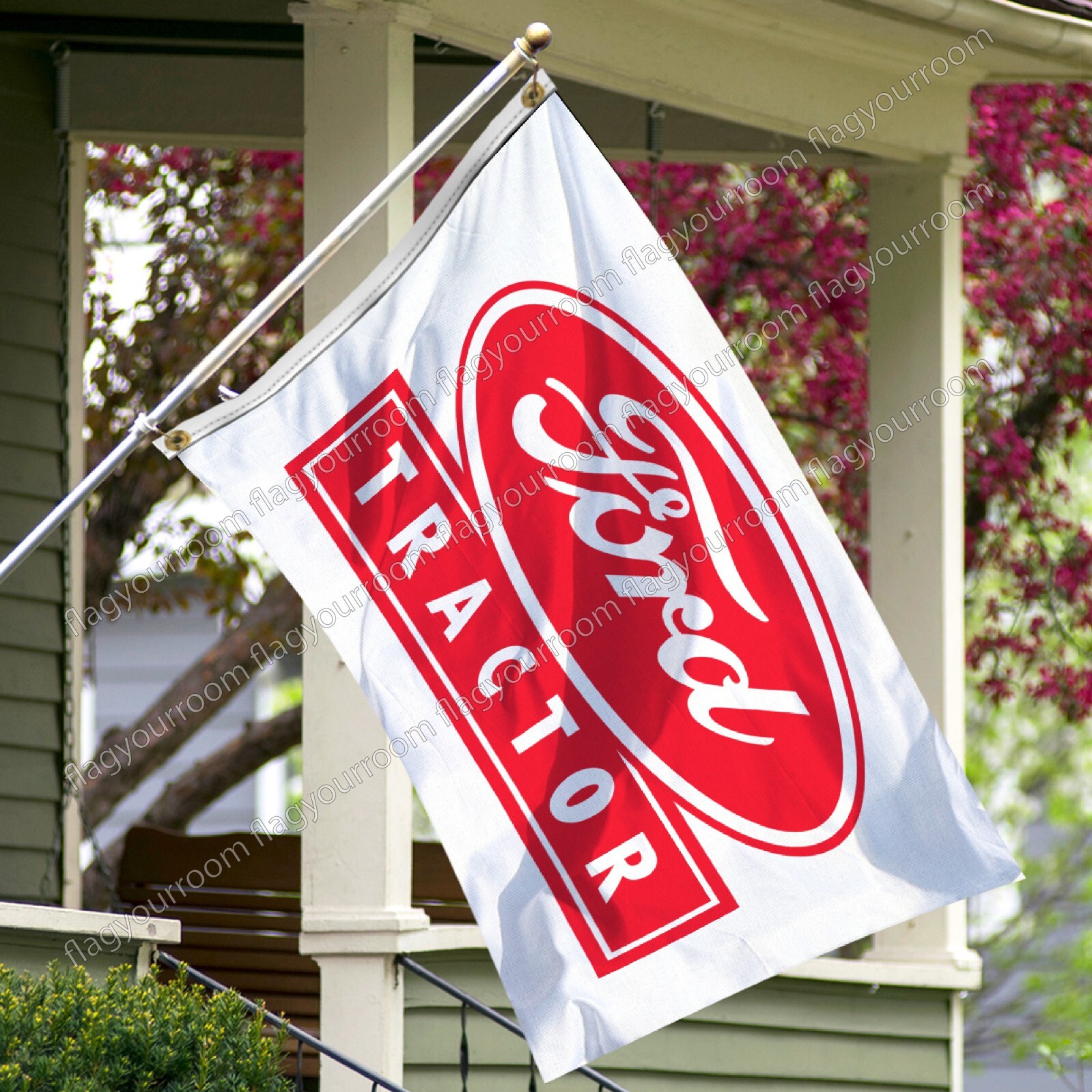 Ford Tractor USA Flag 3x5 FT Banner NEW Tractor Quality Farm Fast FREE Shipping