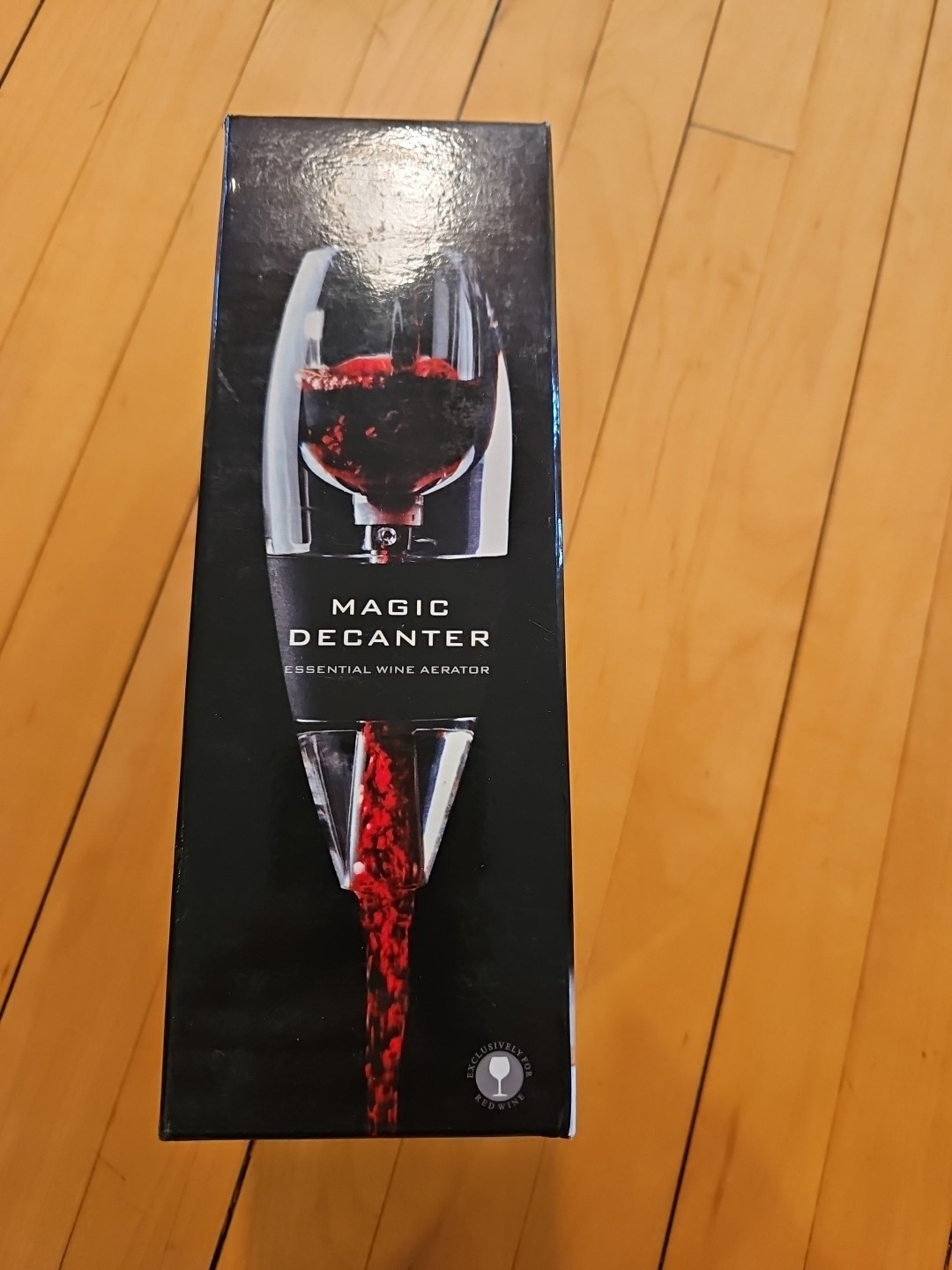 Magic Decanter Essential Wine Aerator Enhanced Flavor Smoother Finish - Breathe