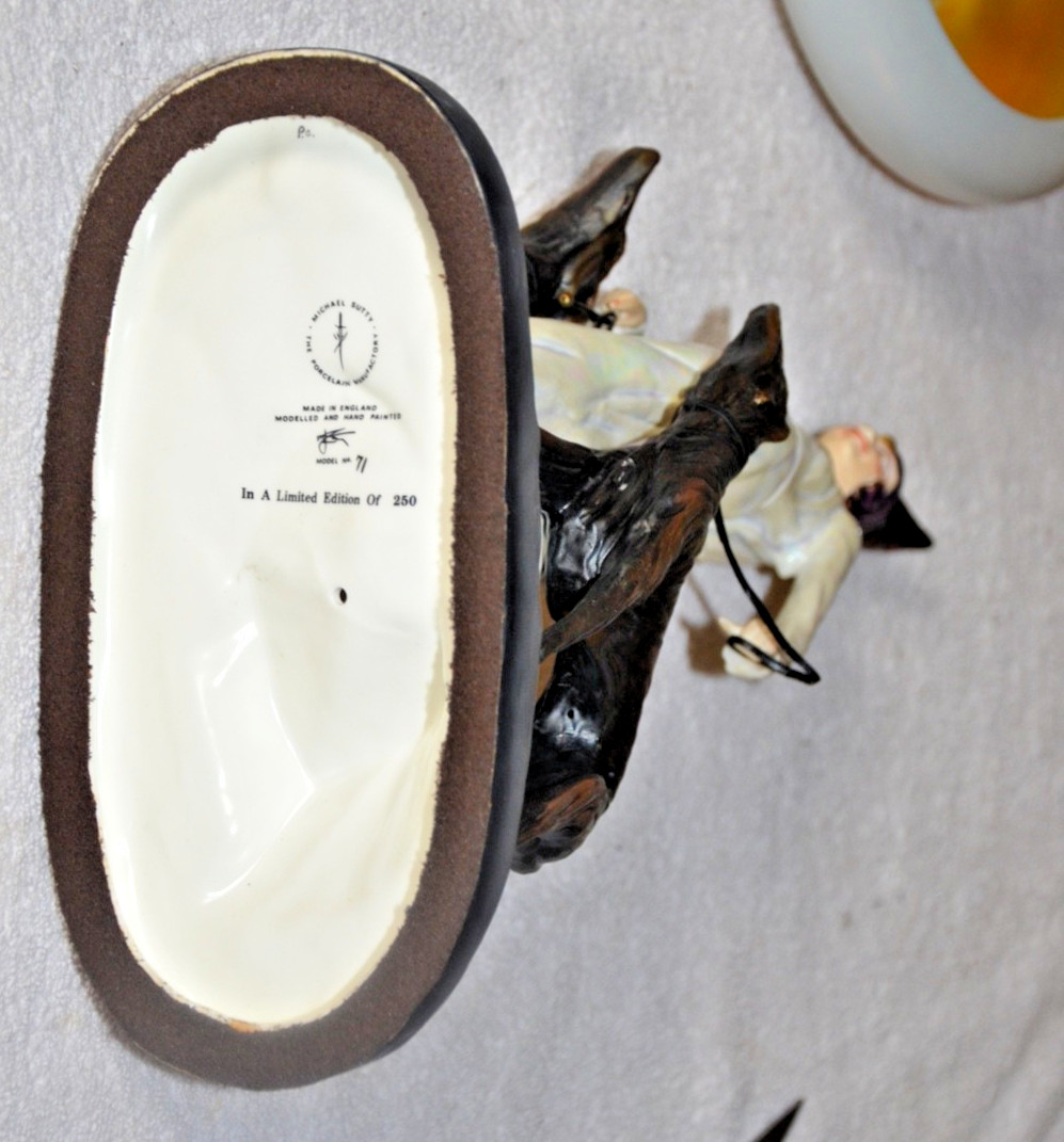 Michael Sutty , Lady "Diana" Porcelain Figurine Ltd Edition Hand Paint 16"-