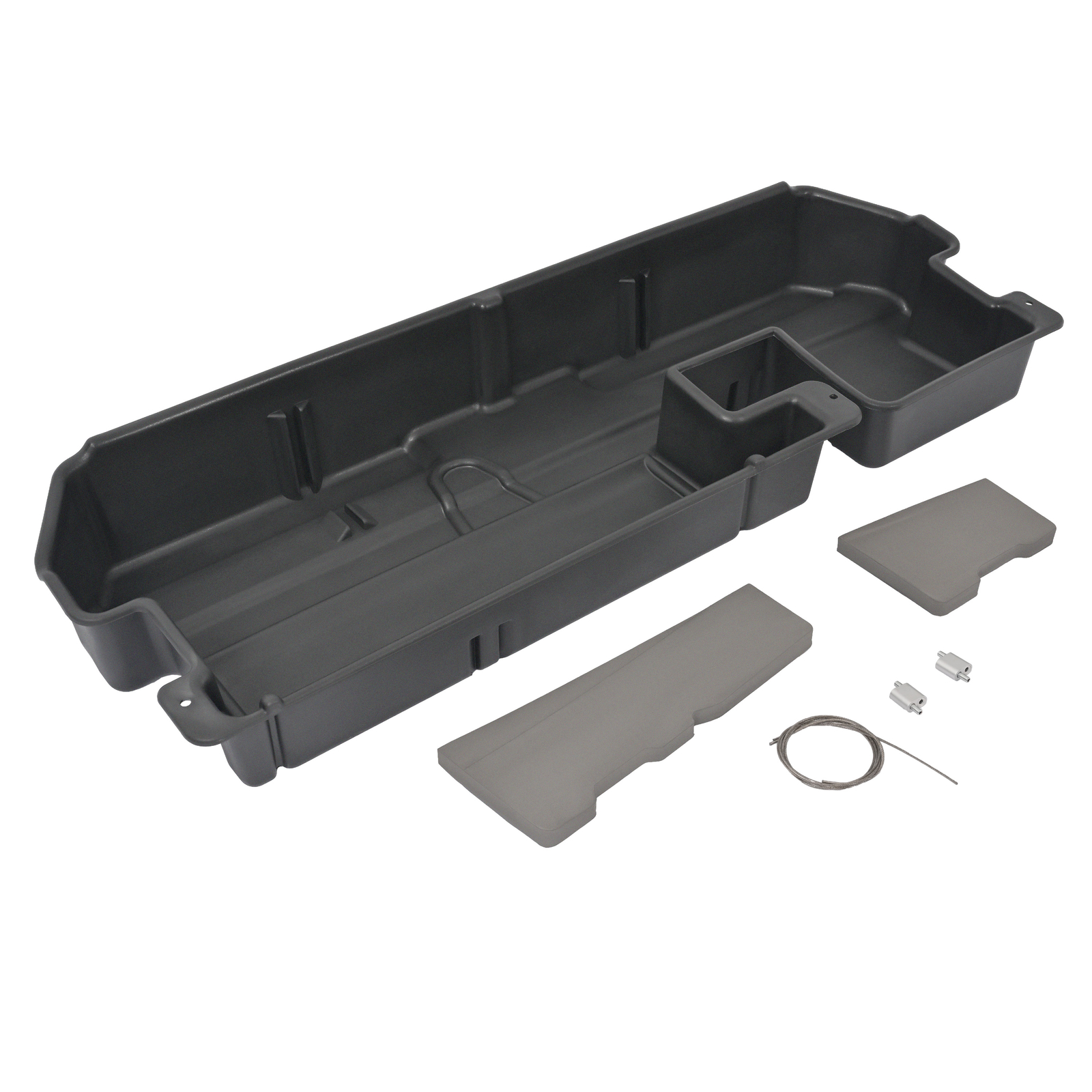 Underseat Storage Box For Toyota Tundra 07-21 Double Cab w/o Subwoofer Container