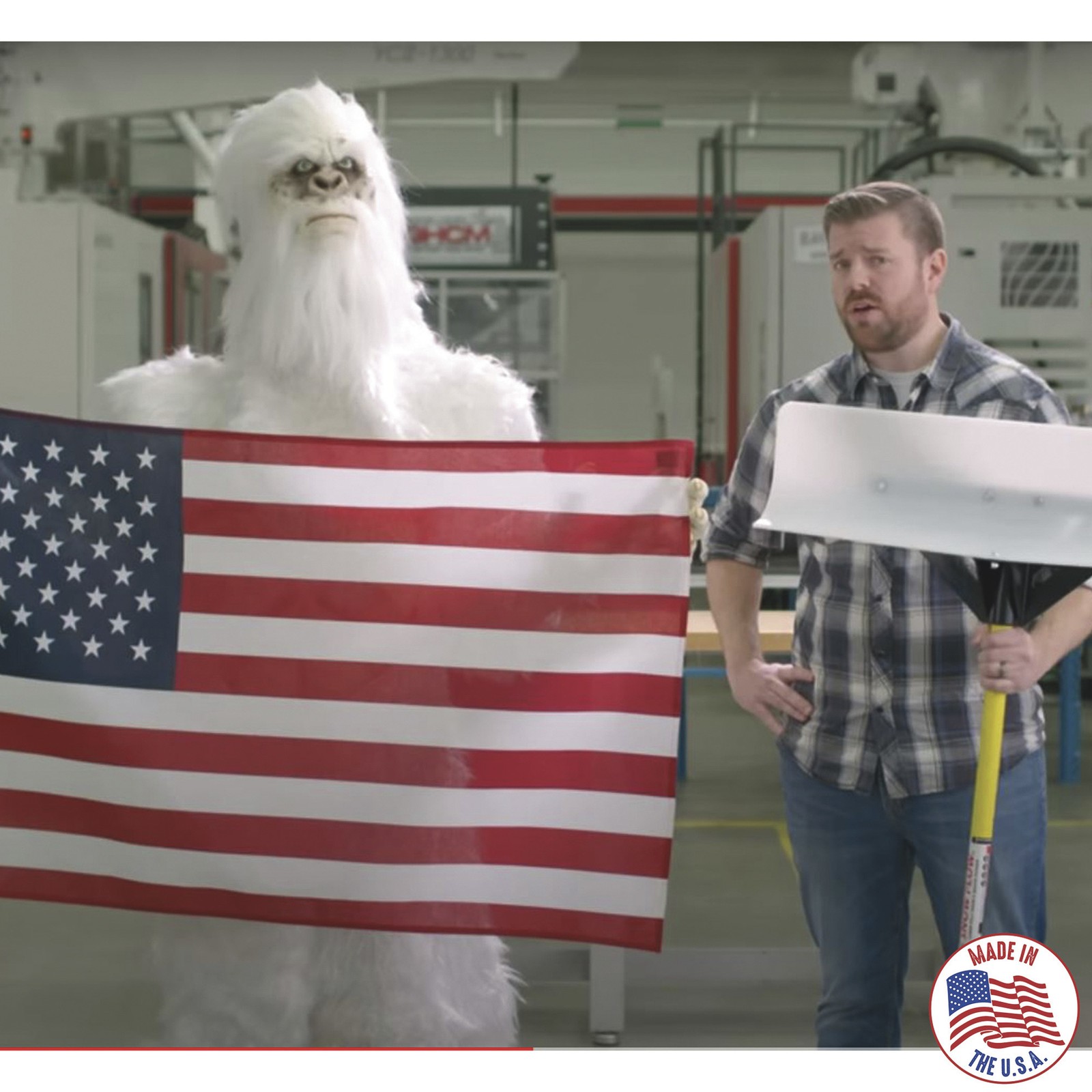 The SnowPlow Original Snow Pusher, 36in.W, Model# 50536