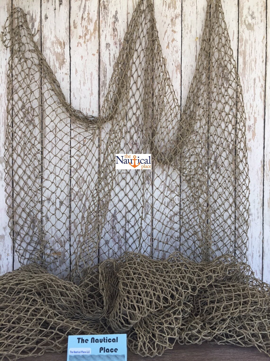 Authentic Fishing Net, Old Vintage Netting, Decorative Used Fish Net, Nautical