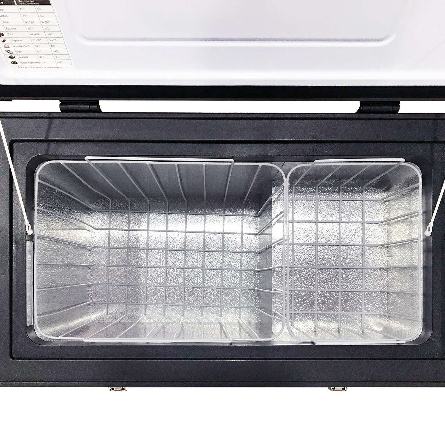 ICECO VL45 47QT Portable Freezer Fridge 12V Cooler Car Camping Truck With Cover