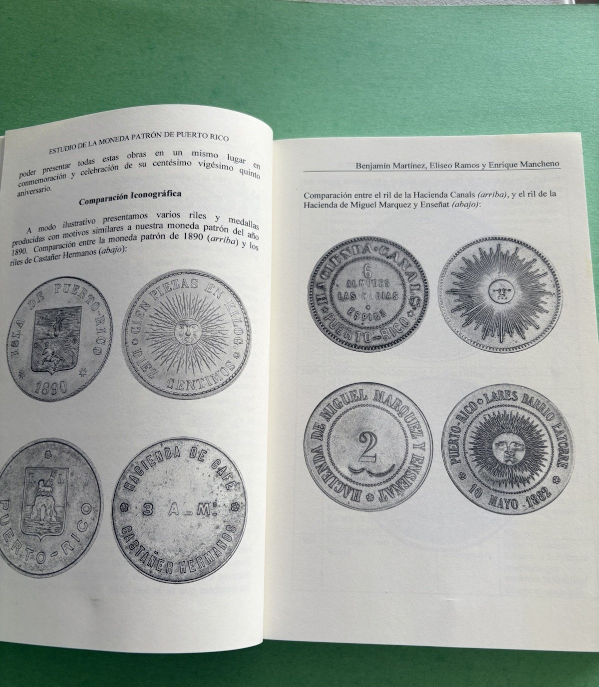 L@@K PUERTO RICO BOOK ESTUDIÓ 1890 PATRÓN VERY SCARSE