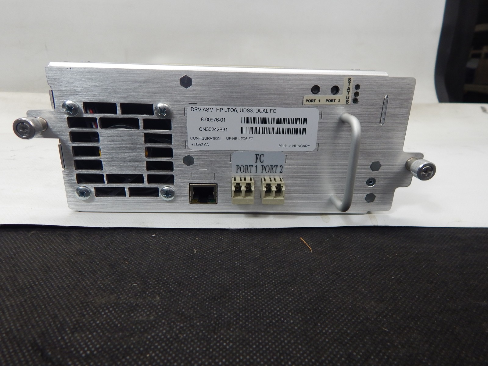 8-00976-01 QUANTUM HP LTO-6 FH FC TAPE DRIVE MOD FOR SCALAR I500 I2000 I6000