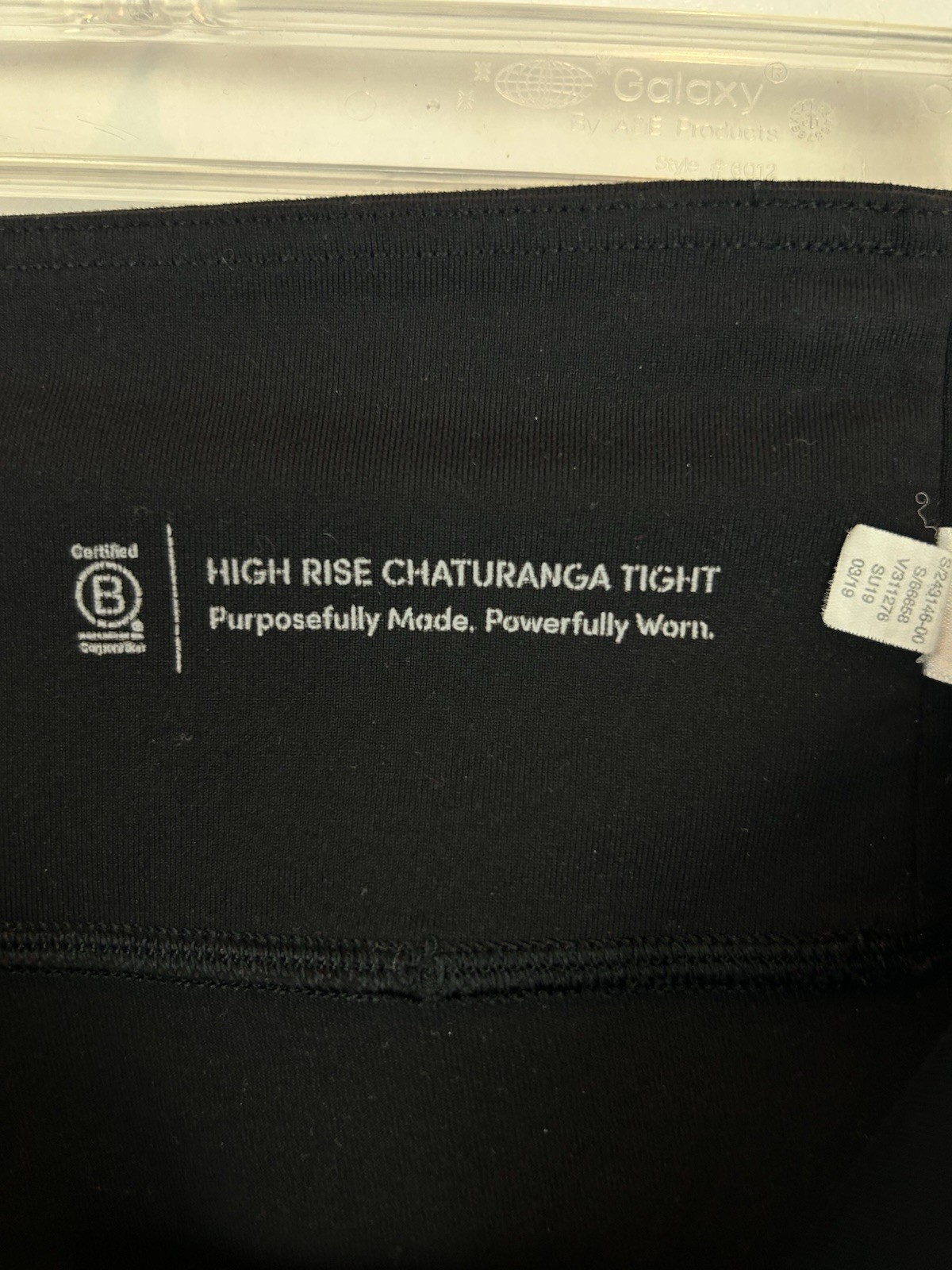 Athleta High Rise Chaturanga Tight Womens Medium Black Athleisure