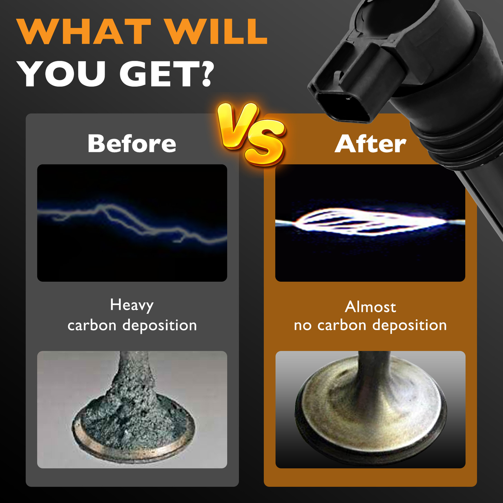 4x 129700-4400 Ignition Coils Packs For 99-12 Suzuki Hayabusa GSX1300R GSX1300RZ