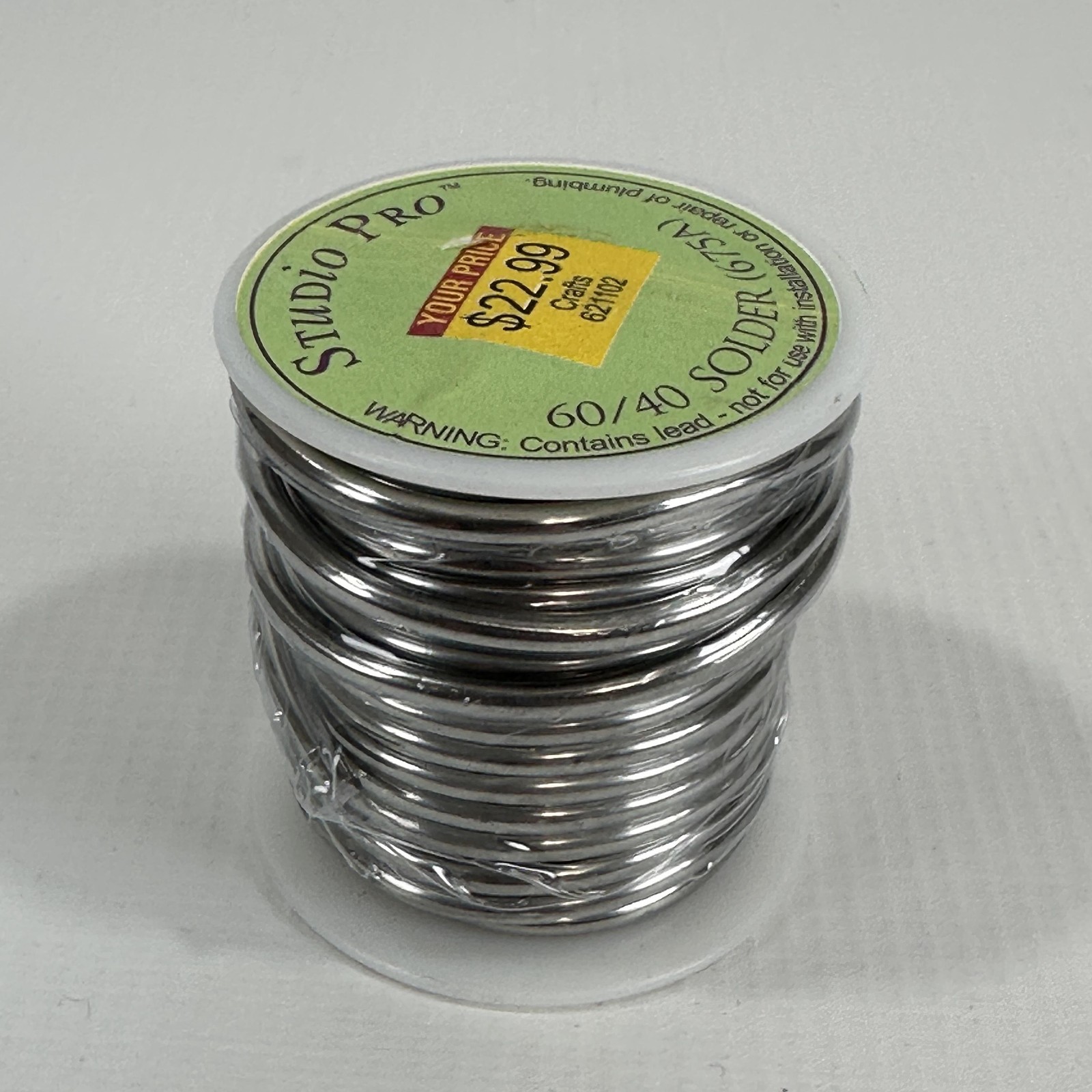 Diamond Tech Studio Pro 60/40 Solder 1 Lb Wire Spool Leaded 675A Glass