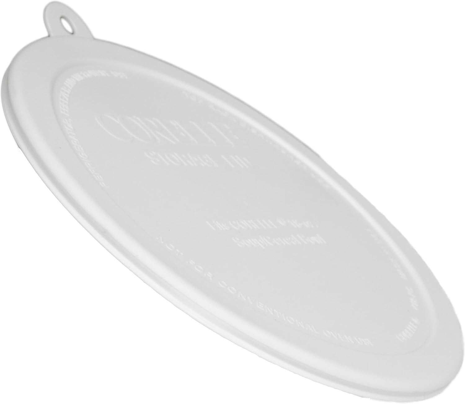 Corelle White Round Plastic Replacement Bowl Cover 418-PC 18oz Bulk 10 Pack NEW!