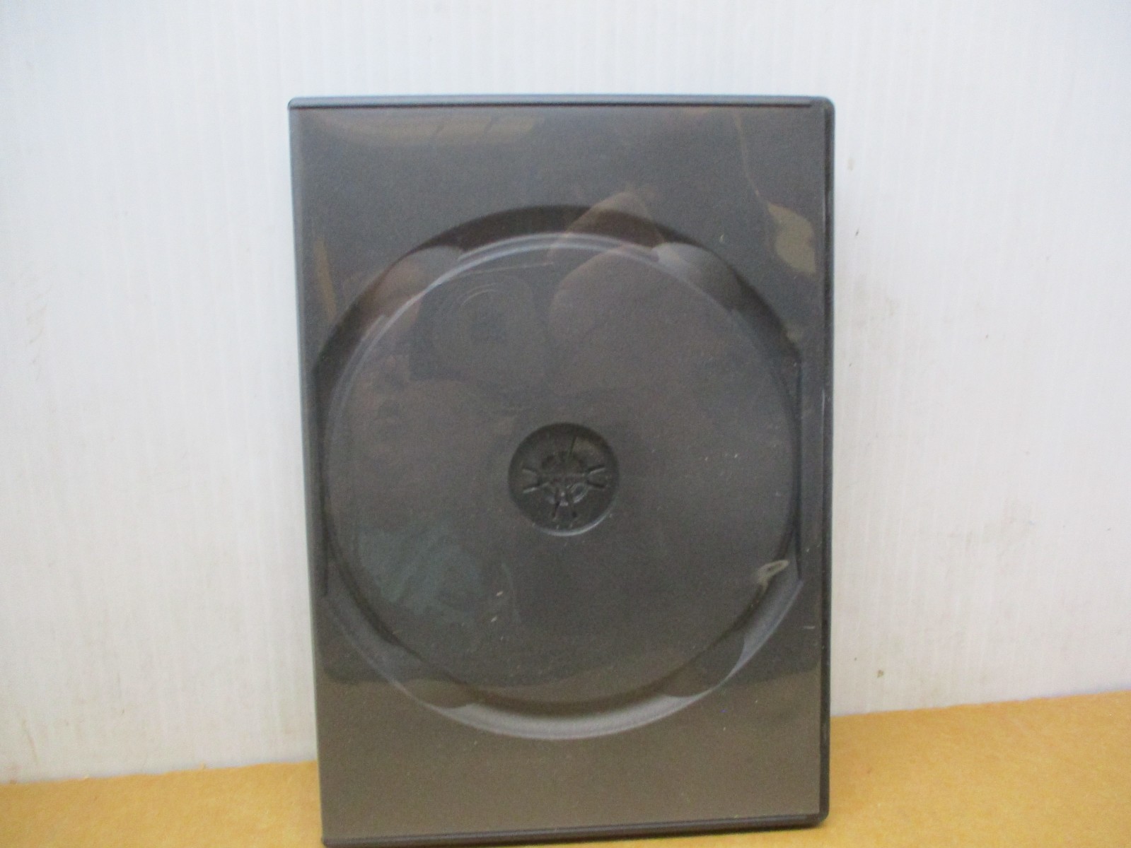 Standard Black DVD/CD 2 Disc Plastic Replacement Storage Case