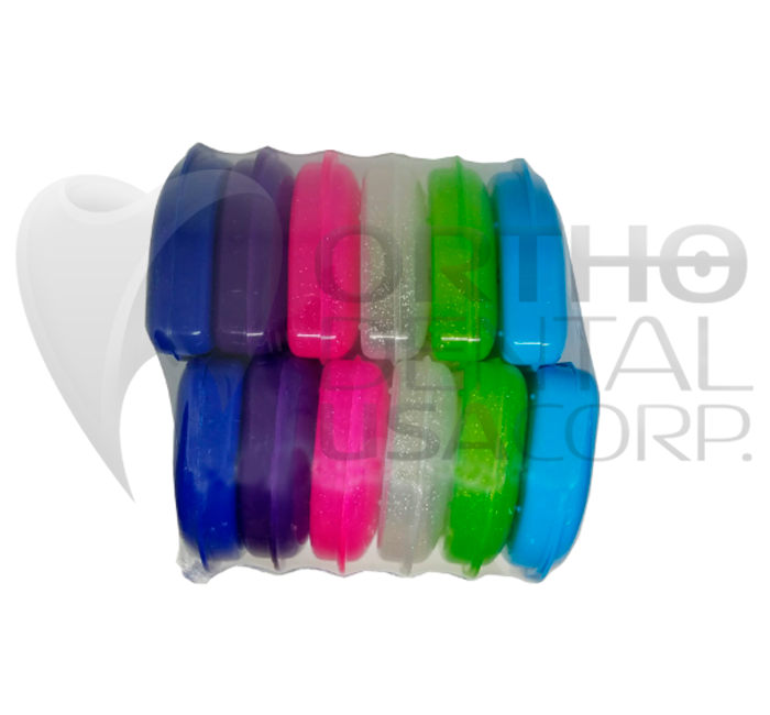 Orthodontic Retainer box single Aligners Mouth guard Assorted colors USA Seller