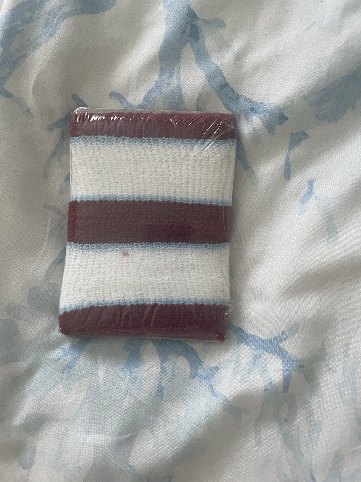 West Ham United /Steve Harris Maroon White blue Striped Wristband memorabilia