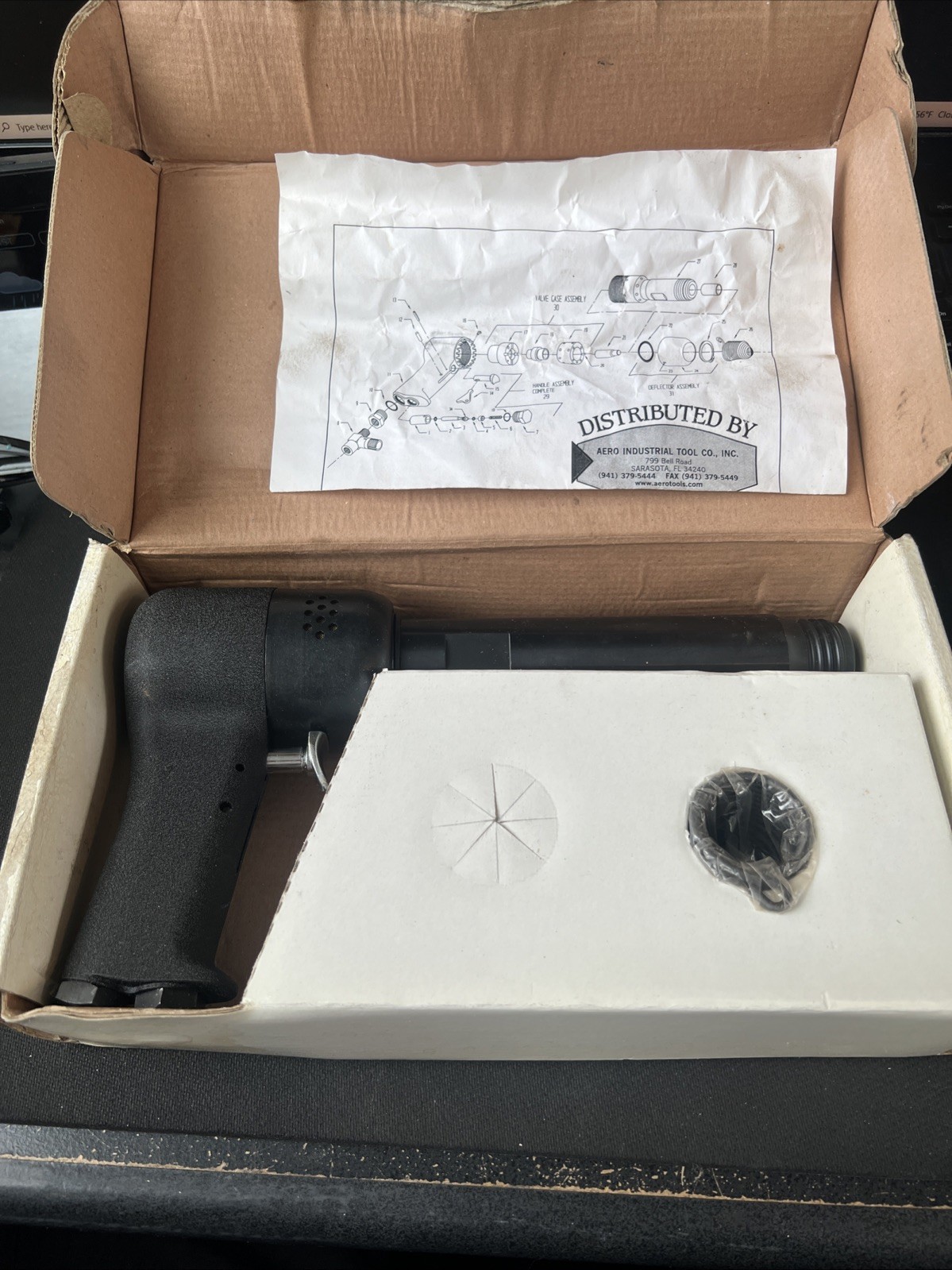 U.S. Air Tool Co  Pneumatic Rivet Hammer Air Us7x Heavy Duty Aircraft 🔥NEW 🇺🇸