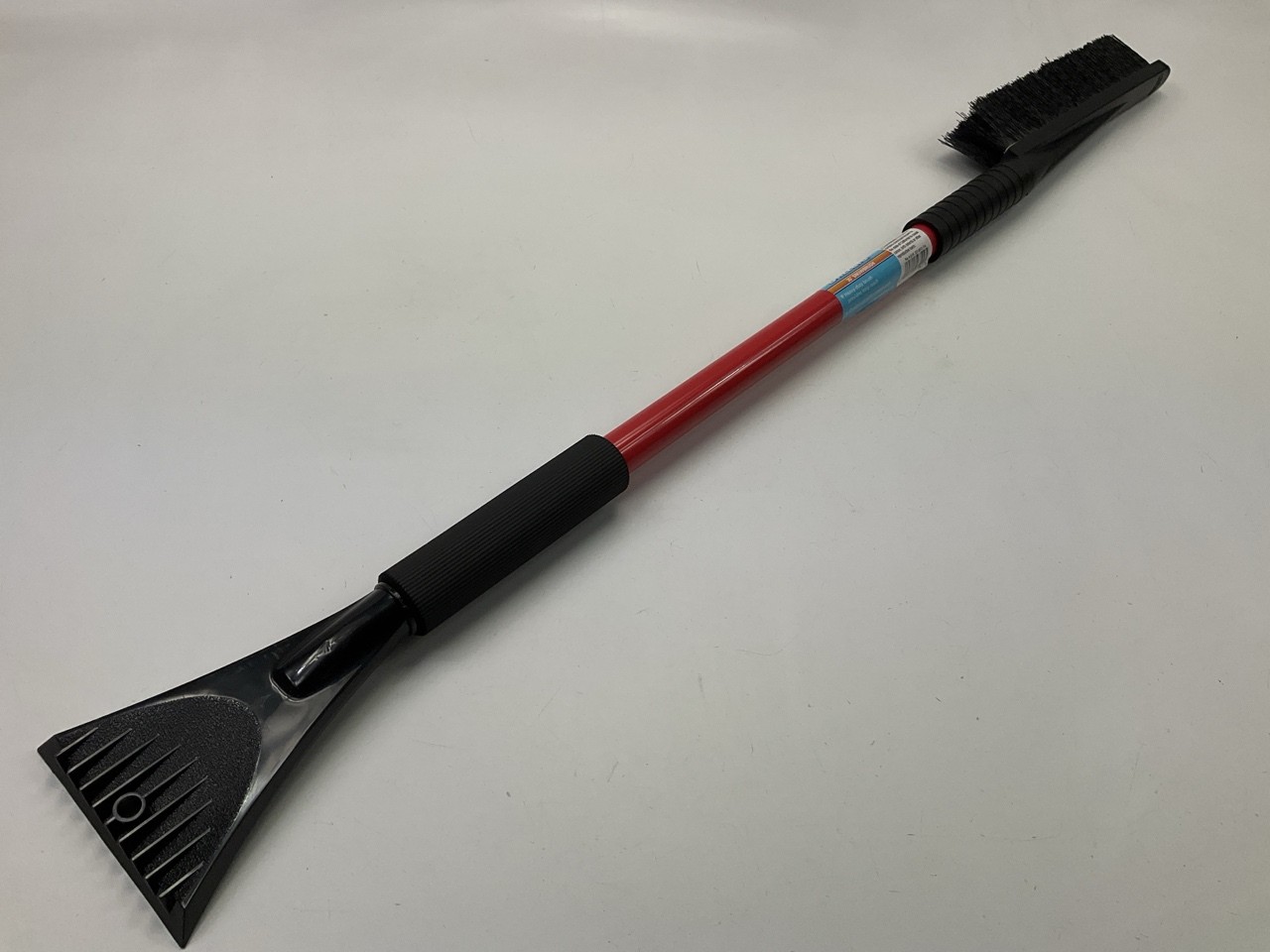 Hopkins 13781 35" BLIZZARD Car Windshield Snow Brush W/ Ice Scraper RED, SINGLE