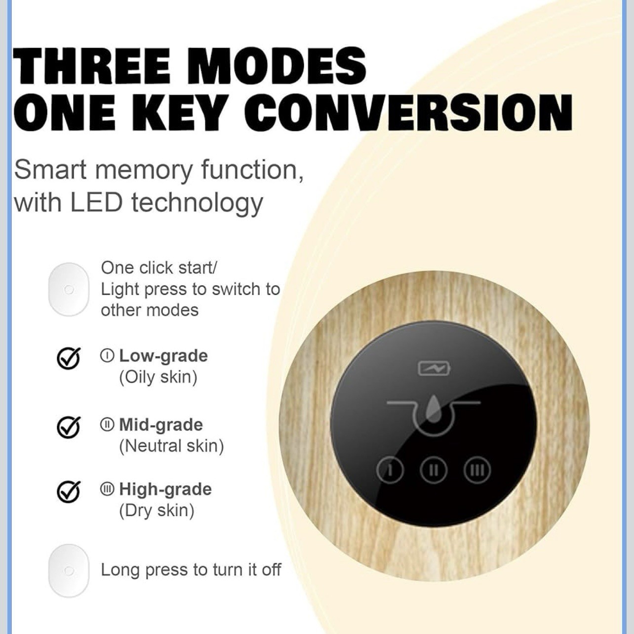 Blackhead Remover Vacuum Pore Cleaner Facial Cleansing Device 5 Heads NEW