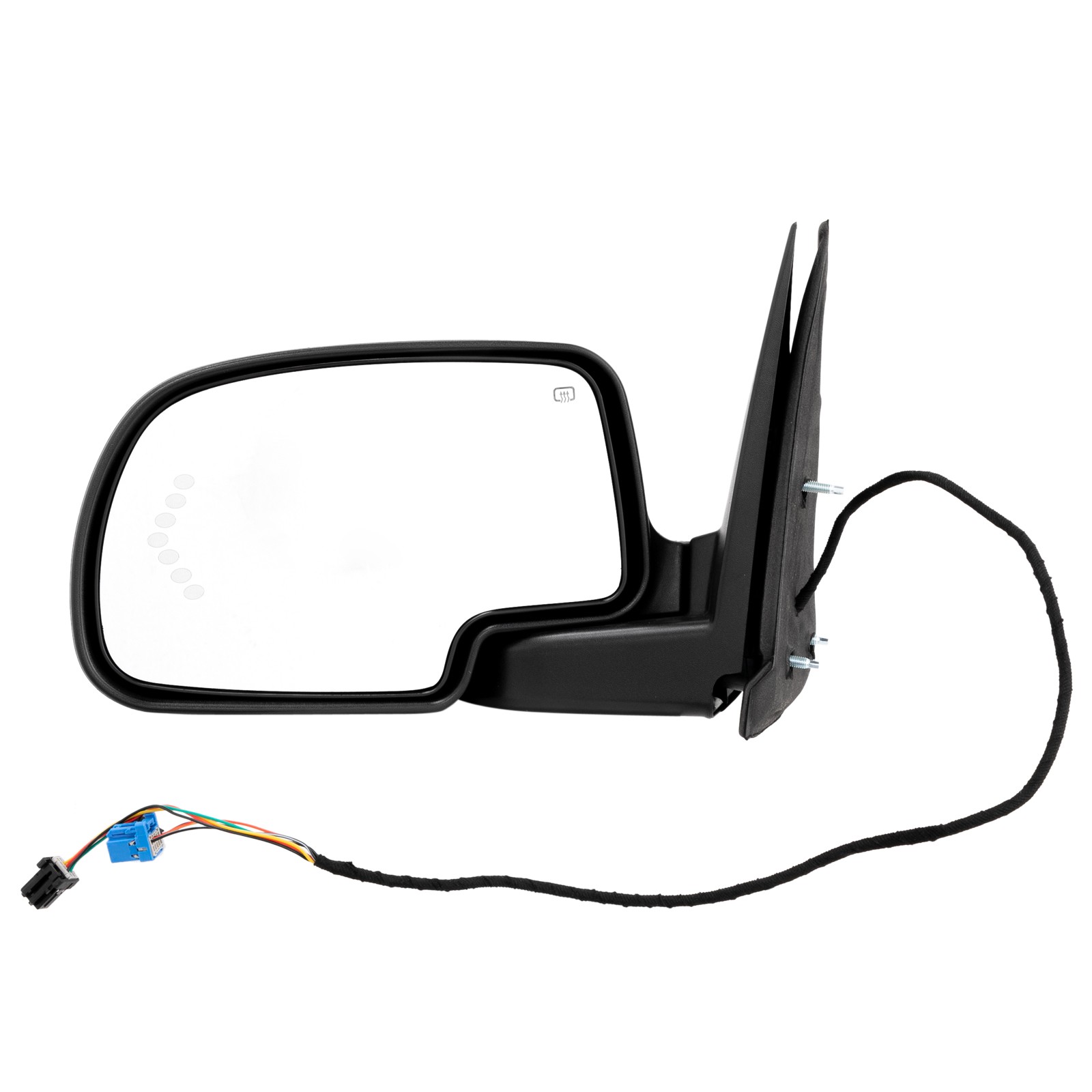 Power Heated Turn Signal LH RH pair Door Side View Mirrors For 2003-07 GMC Chevy