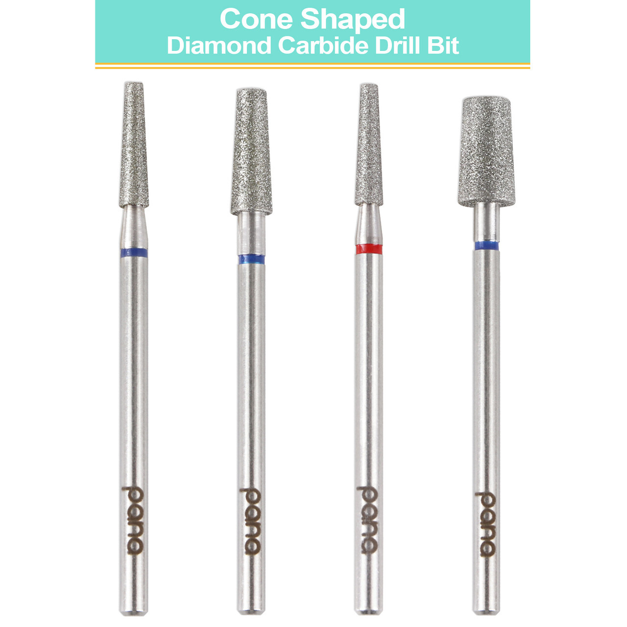 PANA 3/32” Diamond Nail Drill Bit Cuticle Nail Drill Bit