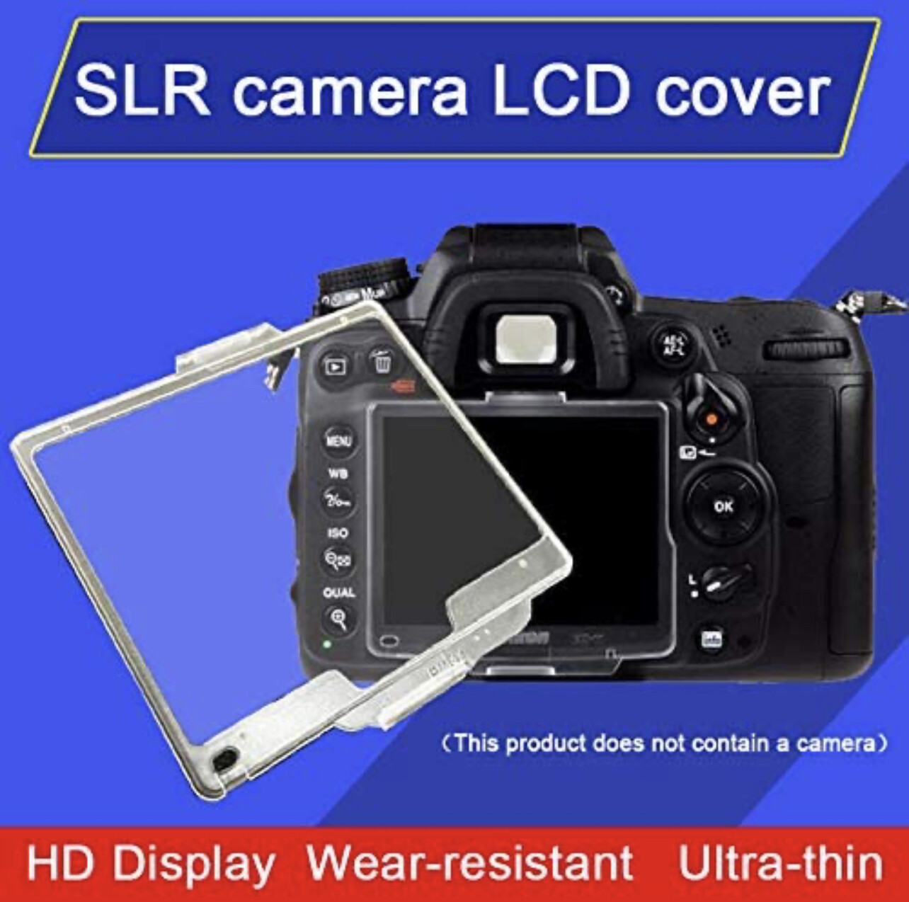 BM-8 Hard LCD Monitor Cover Screen Protector (1pc) for Nikon D300 D300S