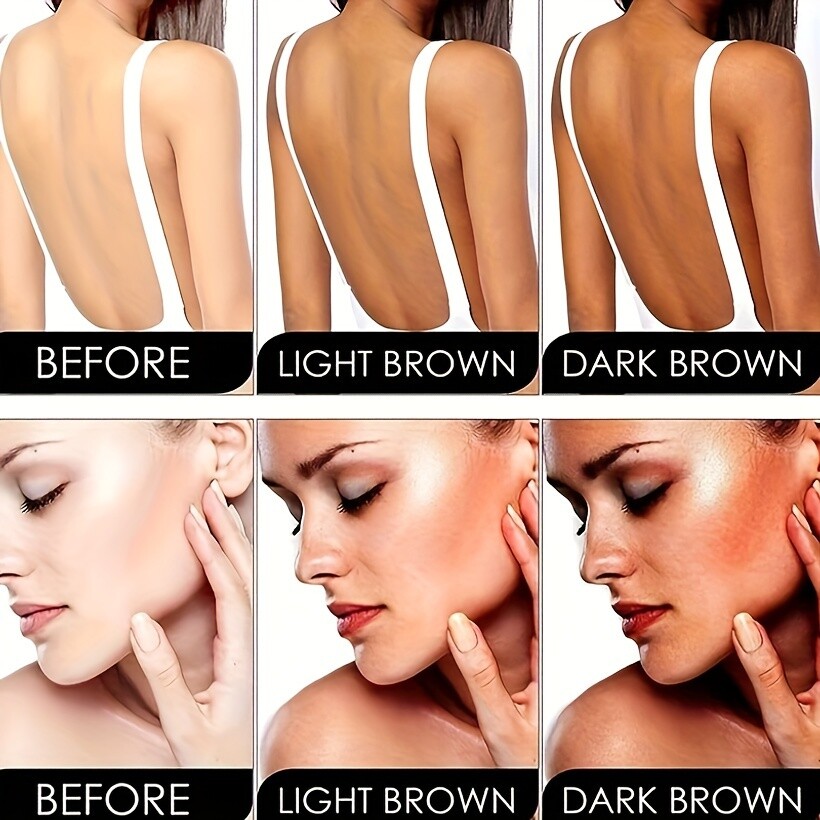 UV Tanning Lamp Sunbed Solarium Light Body Facial Tanning Bronze Skin Color