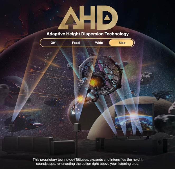 Nakamichi Dragon 11.4.6 Home Surround Sound System with Dolby Atmos & DTS:X Pro