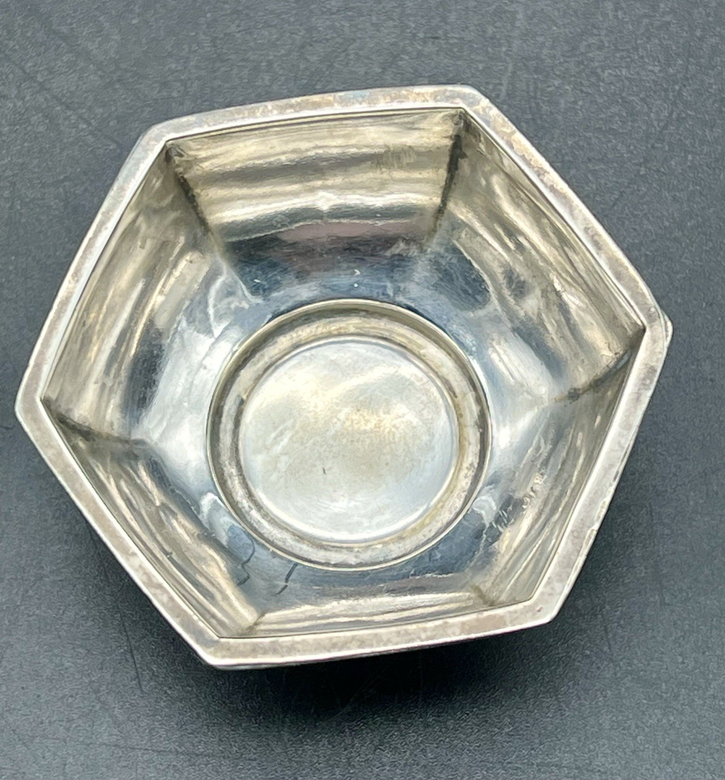 Vintage Sterling Silver 925 Salt Cellars, Mixed. 33 Grams- Photos.