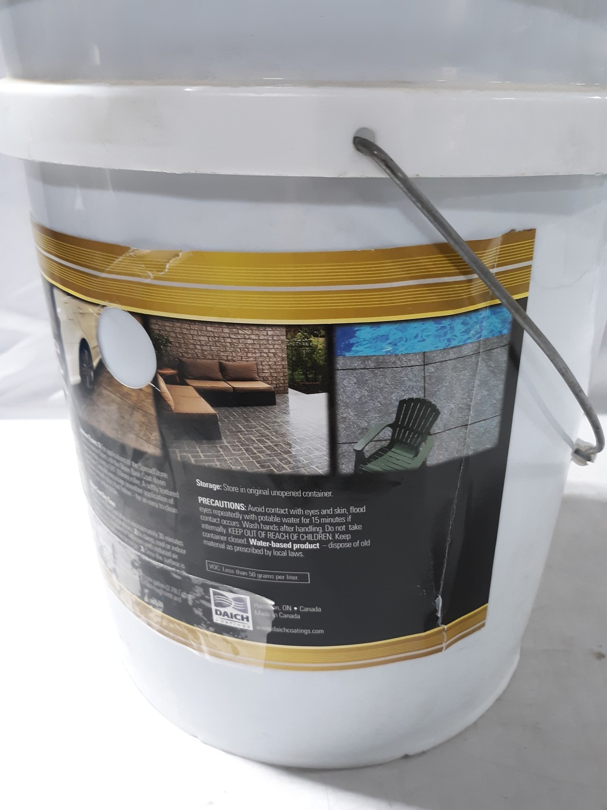 Daich Coatings SpreadStone 1 Gal Decorative Concrete Resurfacer Stone Base Coat