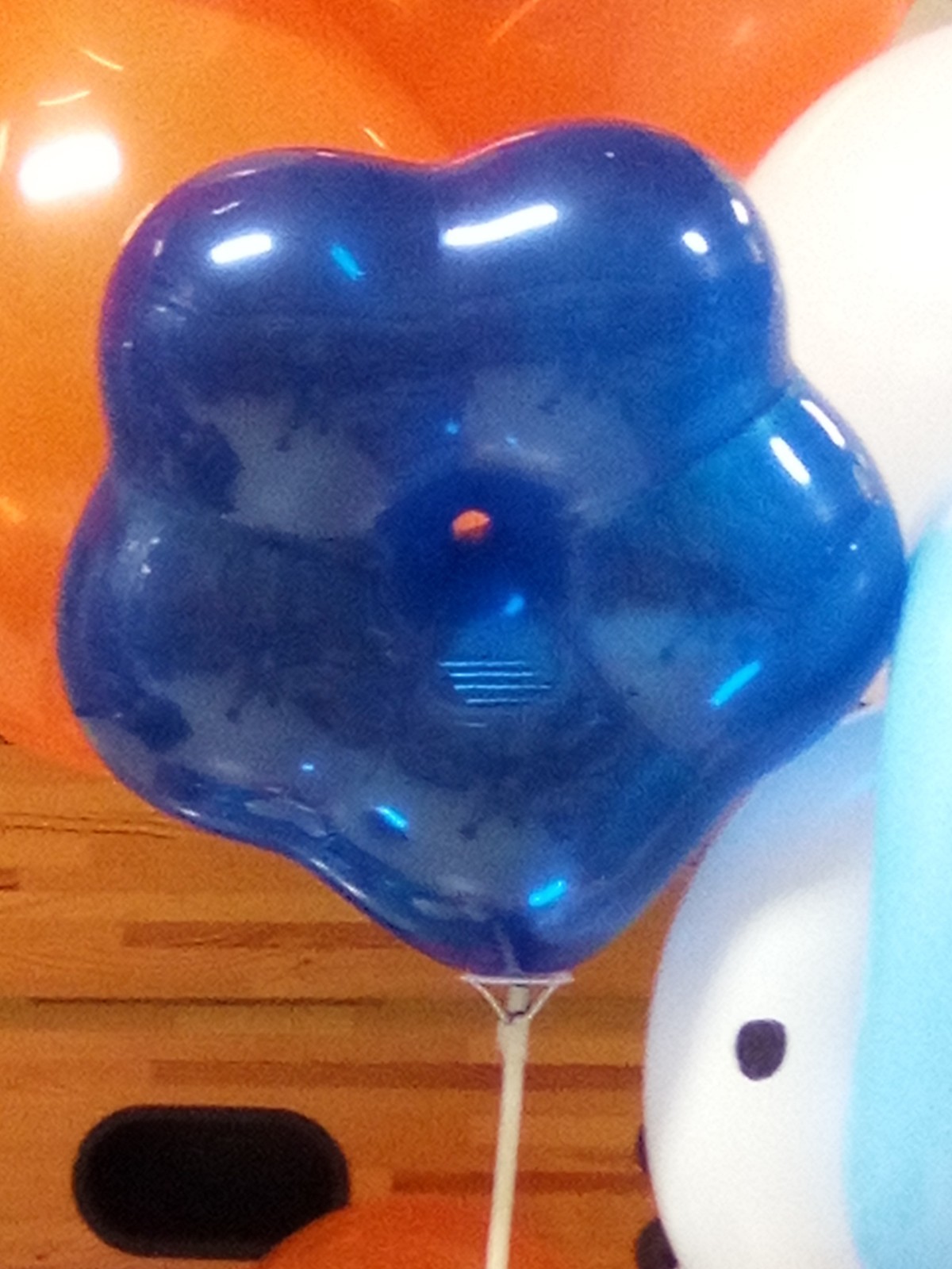 ( 2 )Qualatex Q 16" GEO's Sapphire Blue Jewel Tone No Longer Made