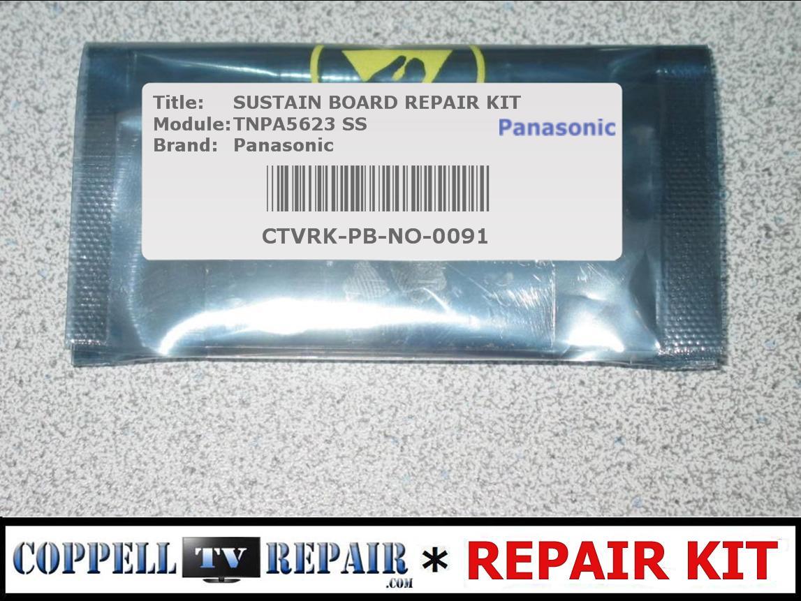 REPAIR KIT TNPA5623 TNPA5623AB PANASONIC TC-50PU54 TC-P50U50 TC-P50UT50 8 BLINKS