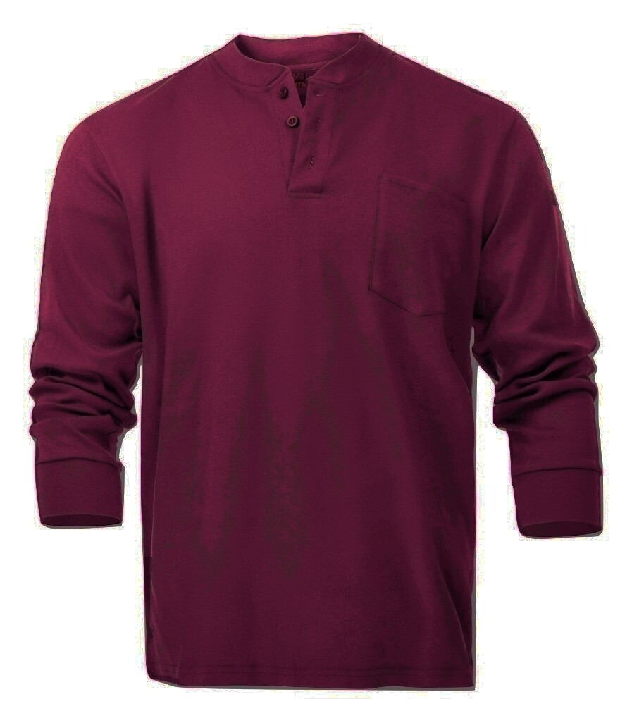 Flame Resistant FR Henley Style T-Shirts
