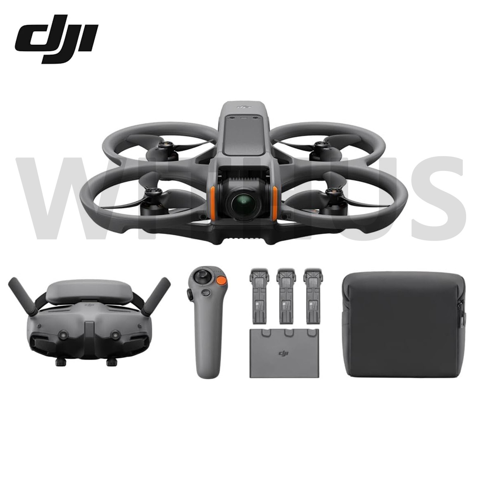 DJI Avata 2 Fly More Combo Camera Drone (3 Bastteries) + RC Motio 3 + Goggles 3